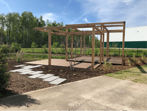 Houten terras in As, WoPa Construction