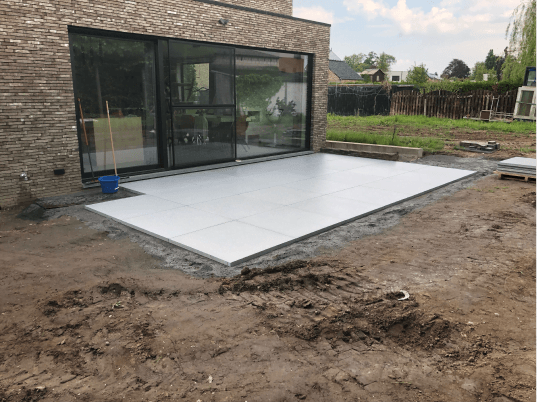 Houten terras in As, WoPa Construction