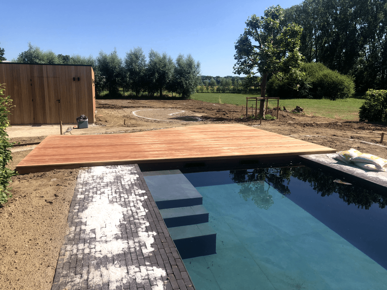 Houten terras in As, WoPa Construction