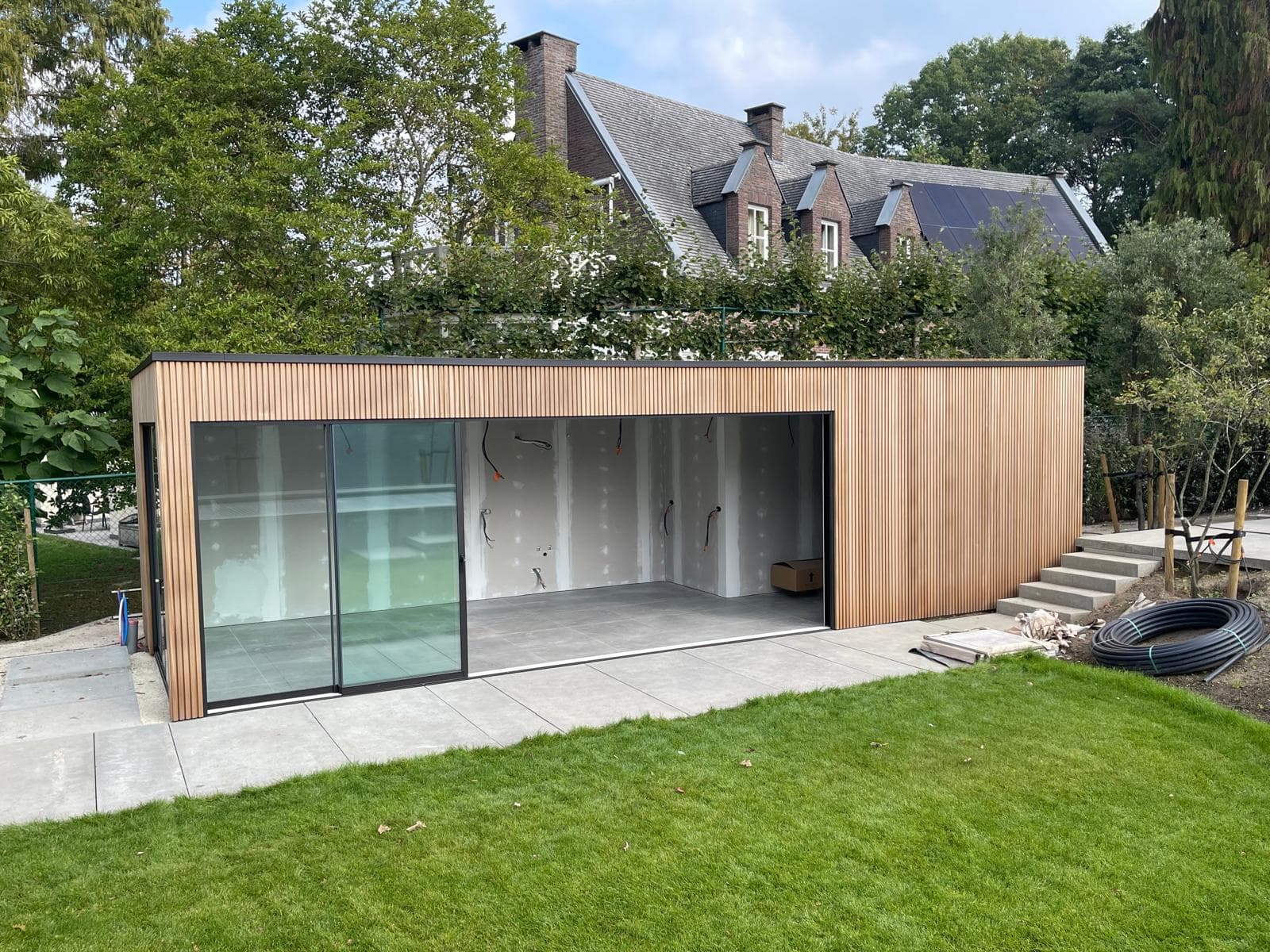 Opgeleverde poolhouse in Hasselt
